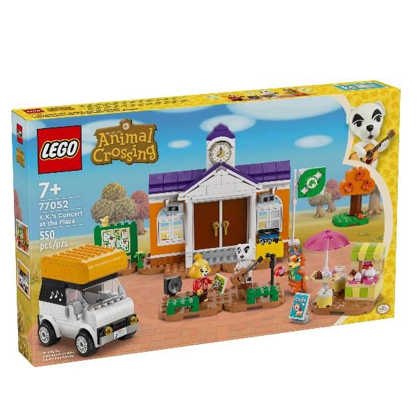 LEGO ANIMAL CROSSING CONCERTO IN PIAZZA CON K.K. CASA E VEICOLO DA COSTRUIRE CO…