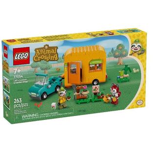 LEGO ANIMAL CROSSING LA ROULOTTE E IL NEGOZIO DI GIARDINAGGIO DI FLORINDO CON M…