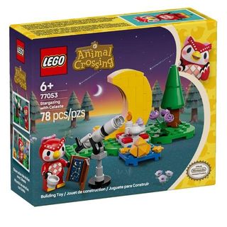 LEGO ANIMAL CROSSING OSSERVANDO LE STELLE SET CON CELESTE CON MINIFIGURA E TELE…