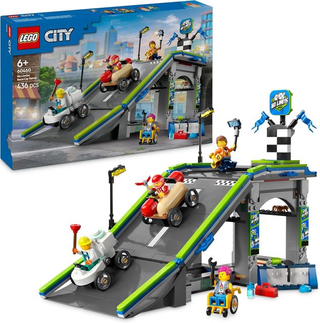 LEGO CITY - Nessun limite: gara sulla pista a rampe 60460 *EOL