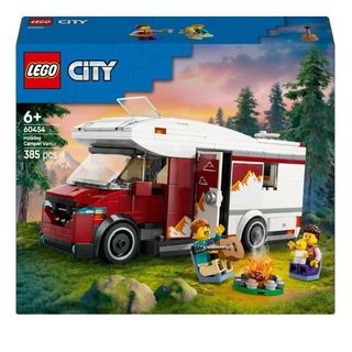 LEGO CITY CAMPER VAN VACANZE DELLE VACANZE D' AVVENTURA CON 3 MINIFIGURE E ACCE…