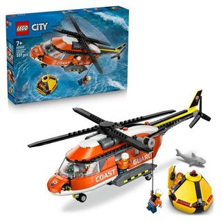 LEGO CITY ELICOTTERO DELLA GUARDIA COSTIERA CON PORTE SCORREVOLI VERRICELLO 4 M…