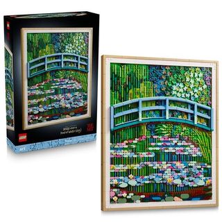 LEGO CLAUDE MONET LO STAGNO DELLE NINFEE