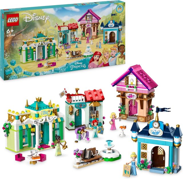 LEGO DISNEY - Avventura al mercato Principesse Disney 43246 *EOL