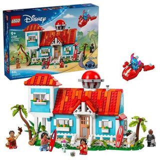 LEGO DISNEY CASA SULLA SPIAGGIA DI LILO E STITCH CON 6 STANZE OSSERVATORIO ASTR…