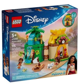 LEGO DISNEY DIVERTIMENTO SULL' ISOLA DI VAIANA CASA A DOPPIA FACCIA CON 3 PERSO…