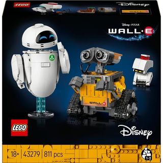 LEGO DISNEY PIXAR WALL-E E EVE KIT DI MODELLISMO PER ADULTI DA ESPOSIZIONE