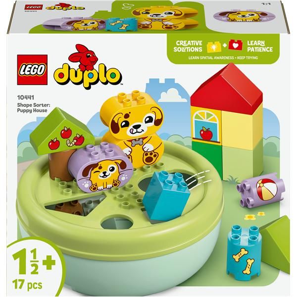LEGO DUPLO SMISTA FORME CASETTA DEL CUCCIOLO GIOCO EDUCATIVO CON MATTONCINI COL…