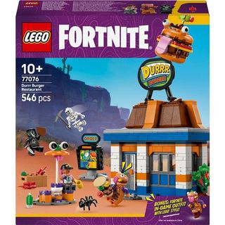 LEGO FORTNITE RISTORANTE DI DURRR BURGER GIOCO CREATIVO CON 4 MINIFIGURE