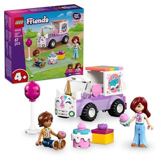 LEGO FRIENDS AUTO UNICORNO PER CONSEGNA DI TORTE CON 2 MINI BAMBOLINE E ACCESSO…