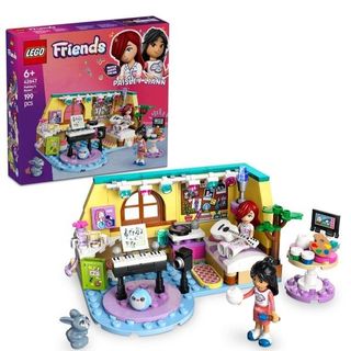 LEGO FRIENDS LA CAMERETTA DI PAISLEYCON 2 PERSONAGGI E STRUMENTI MUSICALI