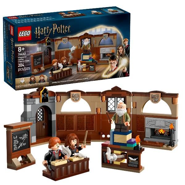 LEGO HARRY POTTER CASTELLO DI HOGWARTS LEZIONE DI INCANTESIMI CON 3 MINIFIGURE