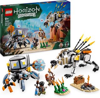 LEGO Horizon Adventures - Aloy e Varl Contro Arcapode e Secodonte 77037
