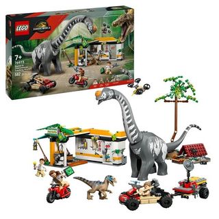 LEGO JURASSIC WORLD ALLA RICERCA DEL RAPTOR E DEL TITANOSAURO CON 2 2 FIGURE DI…