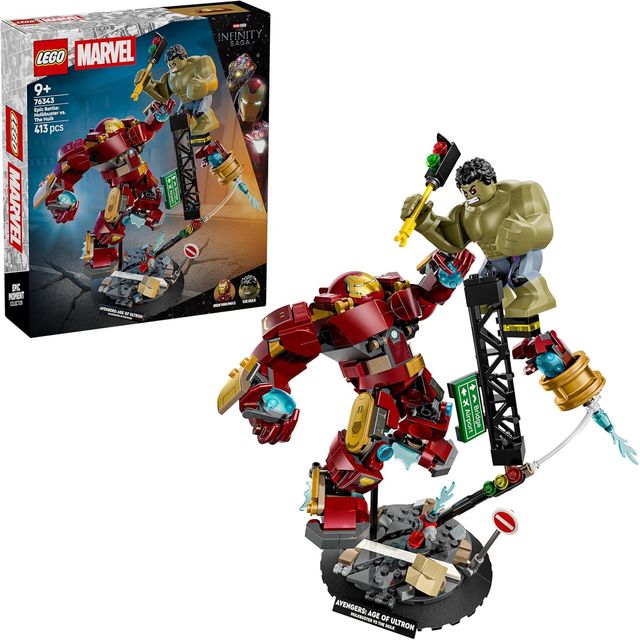 LEGO MARVEL - Battaglia epica: Hulkbuster vs. The Hulk 76343