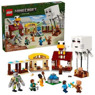 LEGO MINECRAFT ATTACCO AL VILLAGGIO DEL GHAST PALLONE FUNZIONE ESPLOSIVA CON 4 …