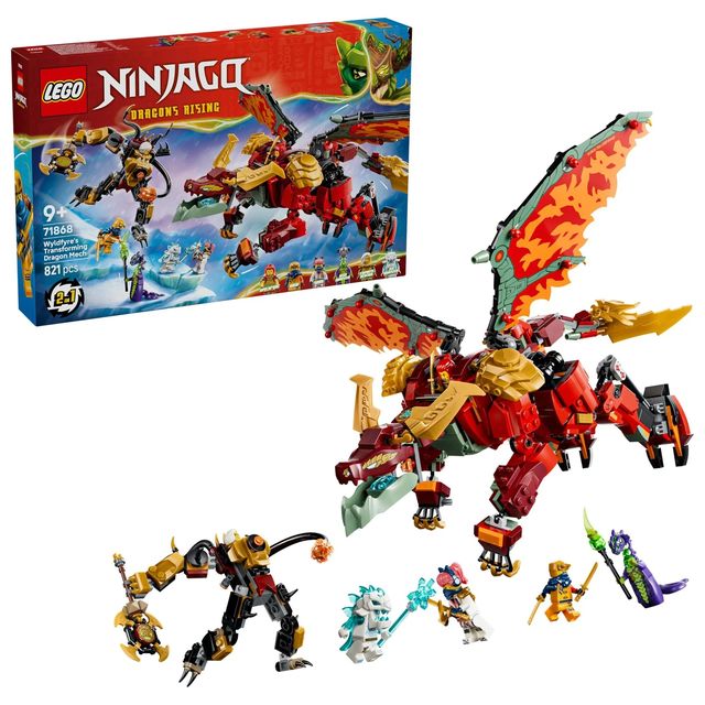 LEGO NINJAGO - Mech drago mutaforma di Wyldfyre 71868