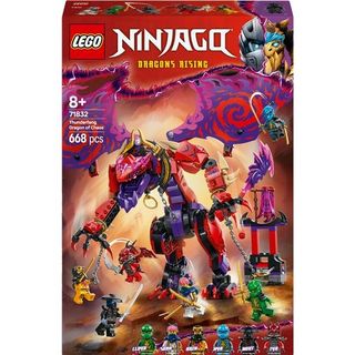 LEGO NINJAGO THUNDERFANG IL DRAGO DEL CAOS ACTION FIGURE SNODABILE DA COSTRUIRE…