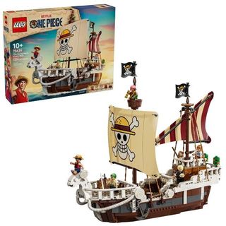 LEGO ONE PIECE LA NAVE PIRATA GOING MERRY MODELLO DI BARCA DA ESPOSIZIONE CON 5…