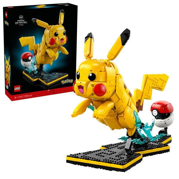 LEGO PIKACHU E POKÉ BALL