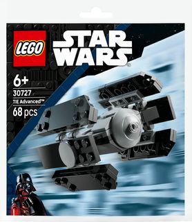 LEGO POLYBAG STAR WARS - Mini-modello di TIE Advanced 30727