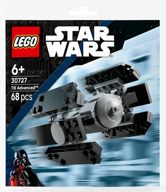 LEGO POLYBAG STAR WARS - Mini-modello di TIE Advanced 30727