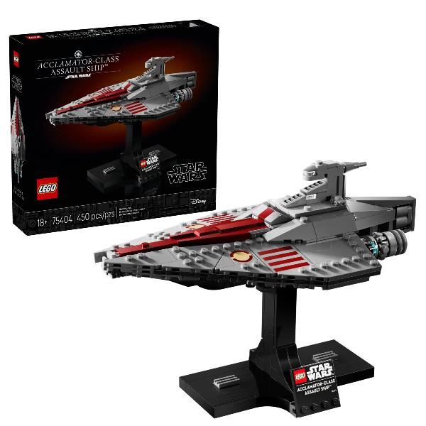 LEGO STAR WARS NAVE D' ASSALTO CLASSE ACCLAMATOR MODELLINO DA COSTRUIRE DA COLL…
