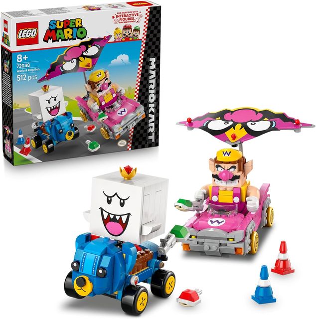 LEGO SUPER MARIO - Mario Kart: Wario e Re Boo 72038