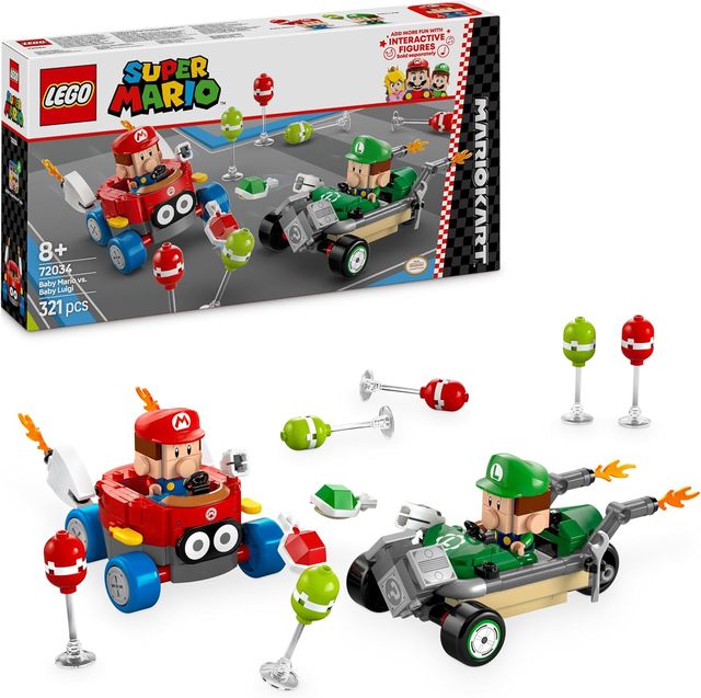 LEGO SUPER MARIO - Mario Kart™: Baby Mario vs Baby Luigi 72034