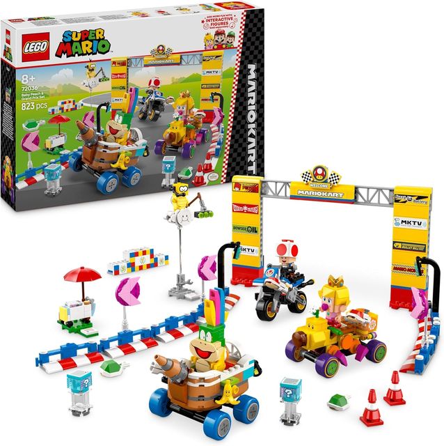 LEGO SUPER MARIO - Mario Kart™: Pack Baby Peach e Gran Premio 72036