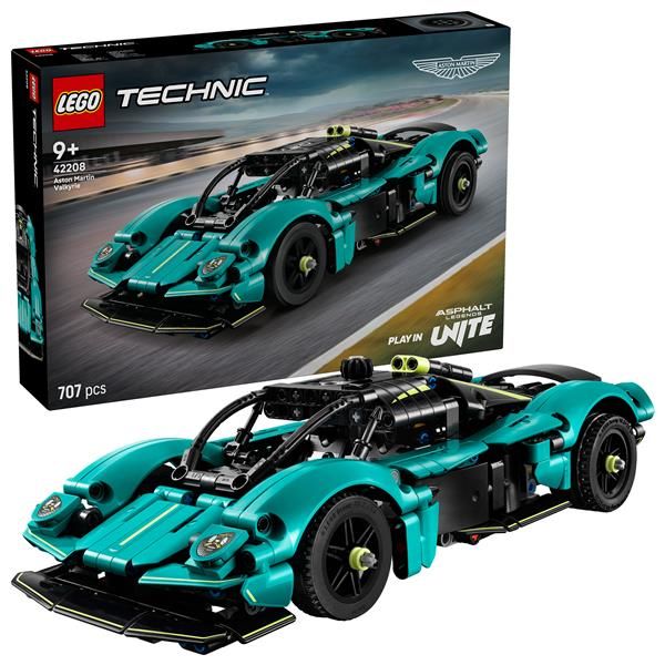 LEGO TECHNIC ASTON MARTIN VALKYRIE MODELLINO DA COSTRUIRE CON MOTORE V12 E PORT…