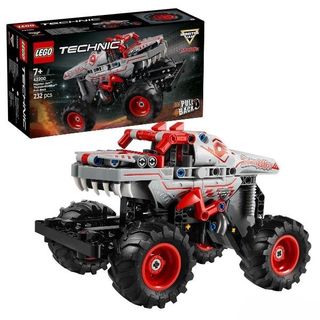 LEGO TECHNIC PULL BACK THUNDERROARUS MONSTER TRUCK DA COSTRUIRE VEICOLO DINOSAU…