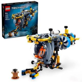 LEGO TECHNIC SOTTOMARINO PER ESPLORAZIONI ABISSALI DA COSTRUIRE CON ELICHE MOBI…