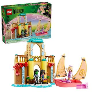 LEGO WICKED GLINDA ELPHABA E NESSAROSE ALL'UNIVERSITA' CASA DELLE BAMBOLE CON 3…