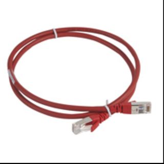 LEGRAND PATCH S/FTP CAT.6A LSHF ROSSO 3M