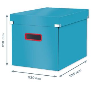 LEITZ COSY CLICK STORE CUBE L BLU