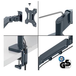 LEITZ ERGO BRACCIO MONITOR SALVASP. SING