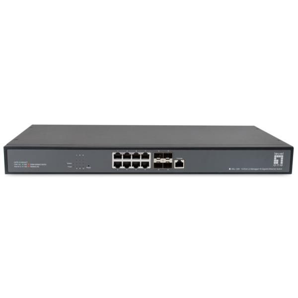 LEVEL ONE 12-PORT L3 MANAGED 10-GIGABIT