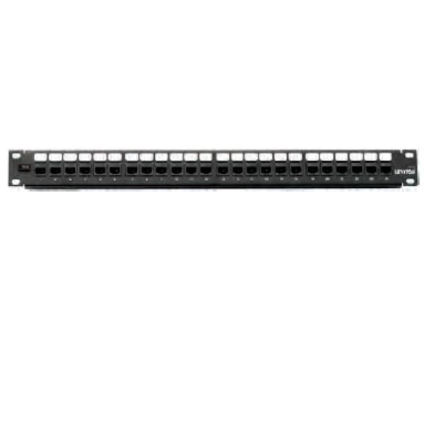 LEVITON PANN.1U PER 24 RJ45U NERO