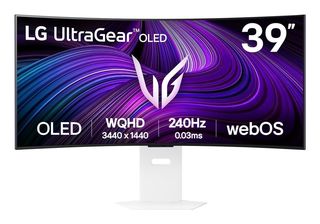 LG 39GX90SA-W Monitor PC 99,1 cm (39") 3440 x 1440 Pixel Wide Quad HD OLED Bian…