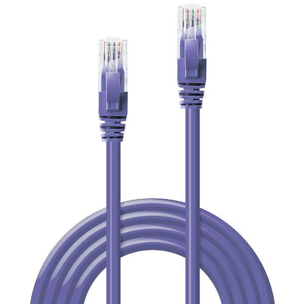 LINDY CAVO CAT. 6 UTP VIOLA 10M