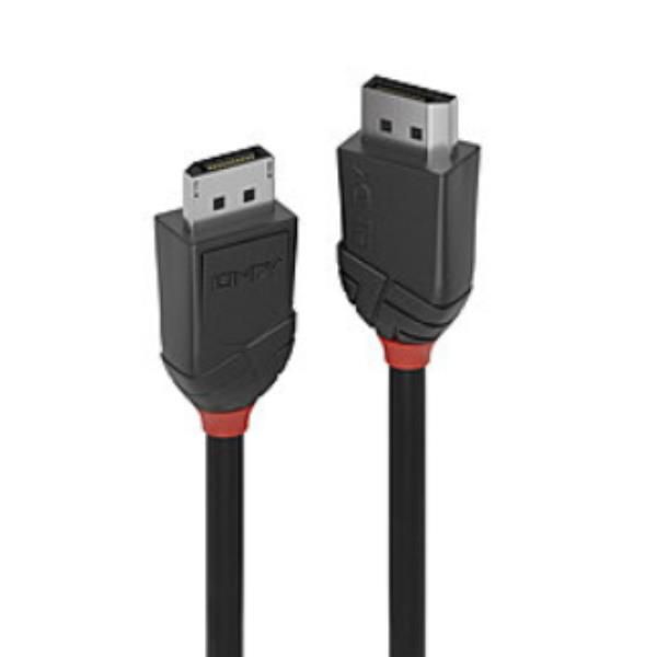 LINDY CAVO DP 1.2 BLACK LINE 1M