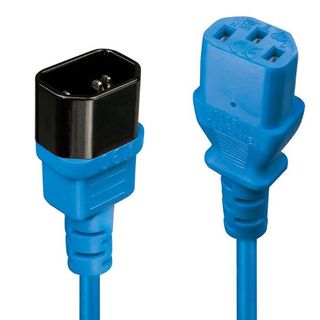 LINDY PROLUNGA IEC C-13 A C-14 BLU 2M