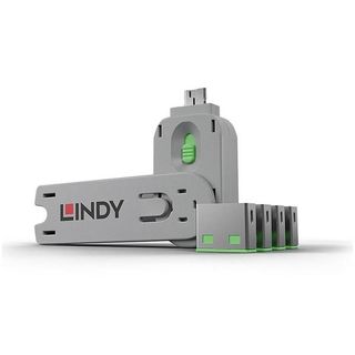 LINDY SERRATURA USB A VERDE