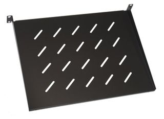 LINK - Mensola rack - nero, RAL 9005 - 1U - 19"
