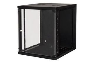 LINK Armadio - Rack cabinet - montaggio a parete - nero, RAL 9005 - 12U - 19"
