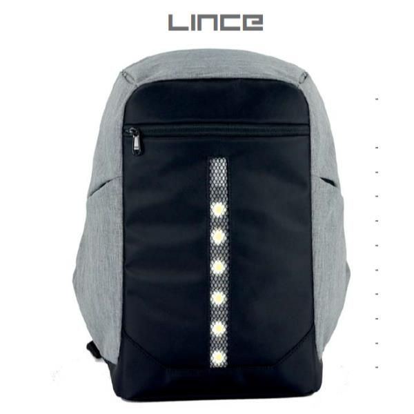 LINK ZAINO SPORTIVO PER NOTEBOOK 15.6" CON CERNIERE ANTIFURTO E LUCI LED INTEGR…