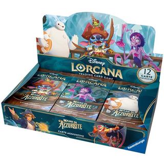 LORCANA - BOX 24 BUSTE S06 - MARE DI AZZURRITE Booster Pack Display ITA 27/11/2…