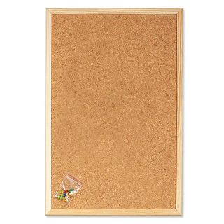 Lebez - Bacheca - 400 x 600 mm - sughero - naturale