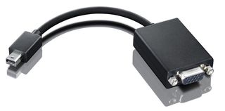 Lenovo 0A36536 cavo e adattatore video VGA (D-Sub) Mini DisplayPort Nero